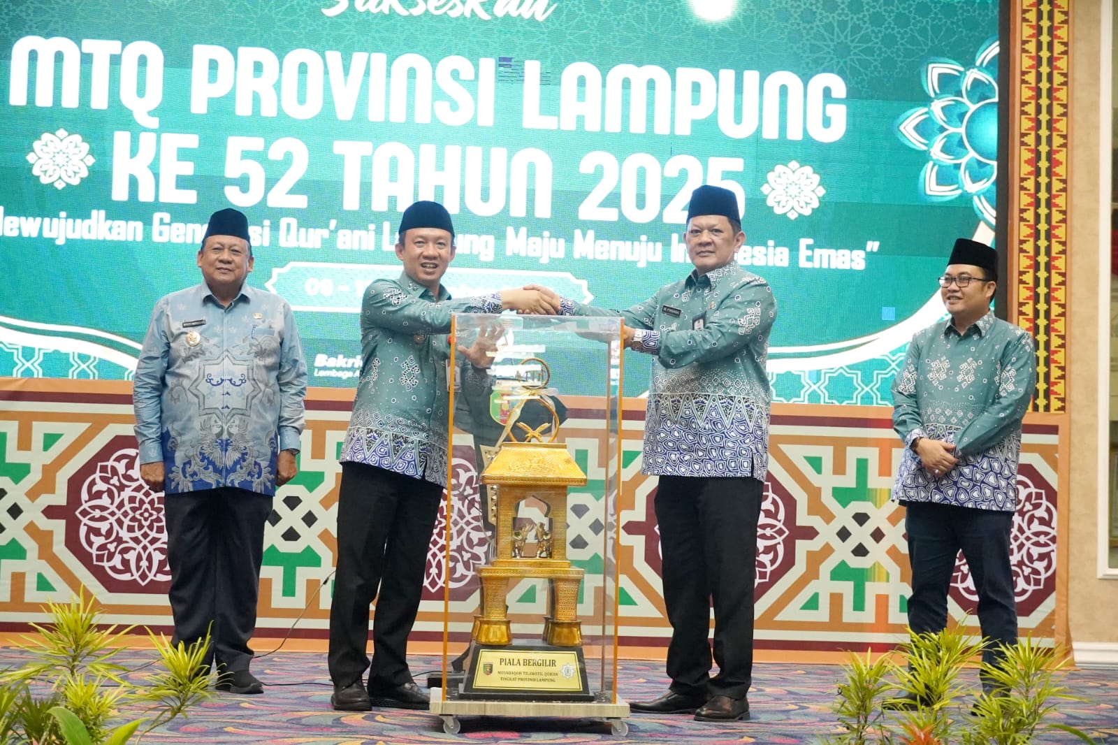MTQ ke-52 Provinsi Lampung Dimulai: 464 Peserta dari 15 Kabupaten/Kota Siap Berlaga